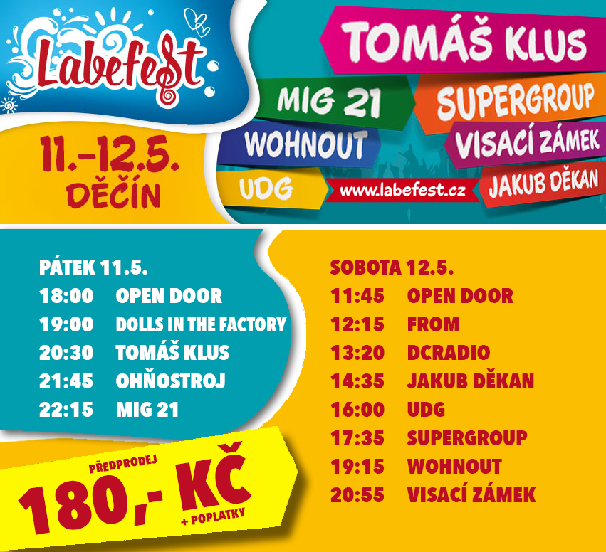 Městské slavnosti Děčín 2018